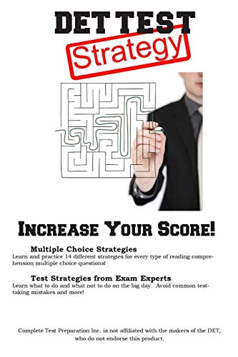 Det Test Strategy  Winning Multiple Choice Strategies for the Diagnostic Entran [Paperback]