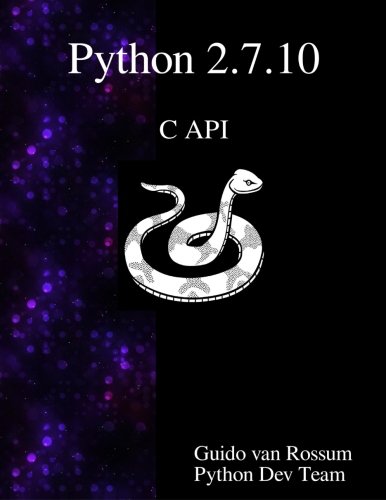 Python 2.7.10 C Api [Paperback]