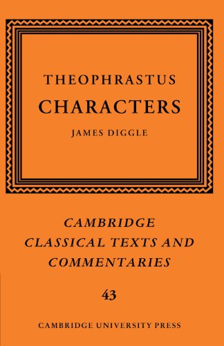 Theophrastus Characters [Paperback]