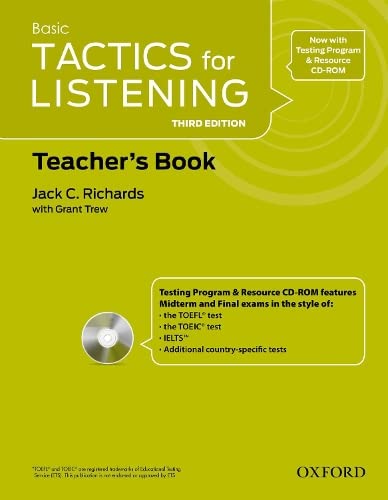 Tactics For Listening: Basic: Teacher's Resource Pack Tactics For Listening: Basic: Teacher's Resource Pack