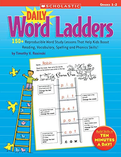 Daily Word Ladders Grades 12 150+ Reproducible Word Study Lessons That Help K [Paperback]