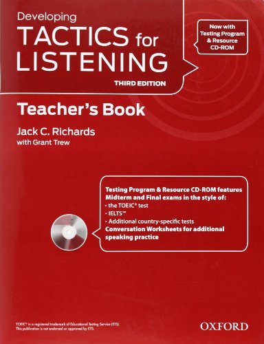 Tactics For Listening: Developing: Teacher's Resource Pack