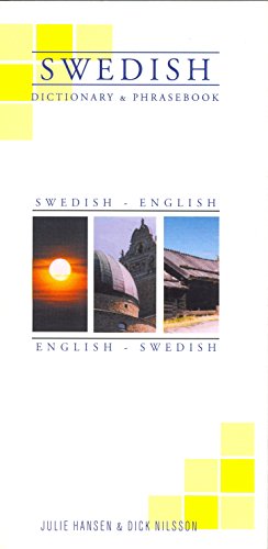 Swedish-English English/Swedish Dictionary &amp Phrasebook [Paperback]