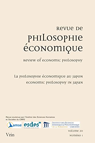 La philosophie economique au Japon / Economic Philosophy in Japan [Paperback]