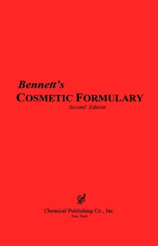 Bennett's Cosmetic Formulary [Hardcover]