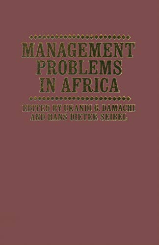 Management Problems in Africa [Paperback]
