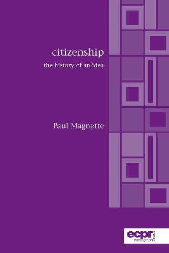 Citizenship The History of an Idea [Paperback]