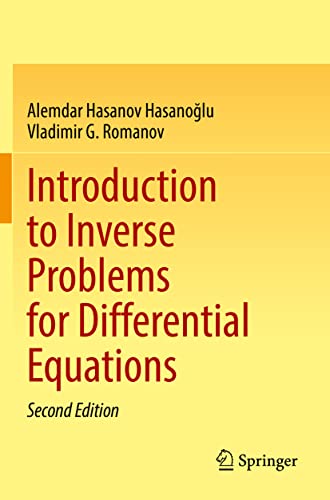 Introduction to Inverse Problems for Differential Equations [Paperback]