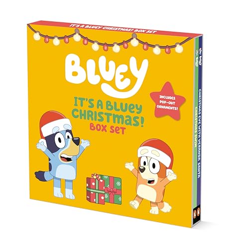 It's a Bluey Christmas Box Set Includes Pop-Out Ornaments [Hardcover]