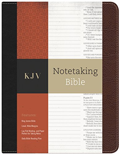 Kjv Notetaking Bible [Bonded Leather]
