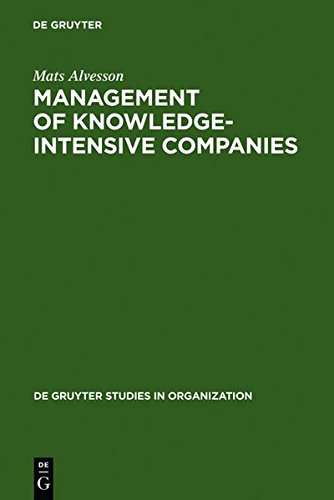 Management of Knowledge-Intensive Companies [Unknown]