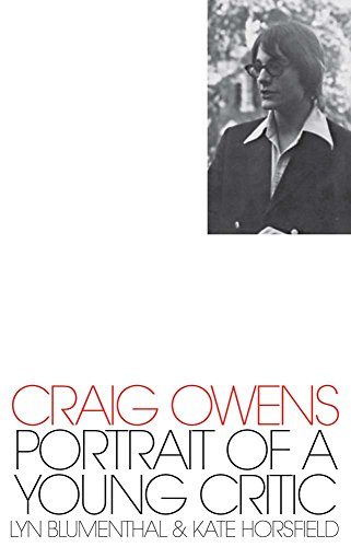 Craig Owens Portrait of a Young Critic [Paperback]