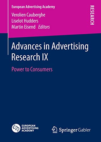 Advances in Advertising Research IX Power to Consumers [Hardcover]