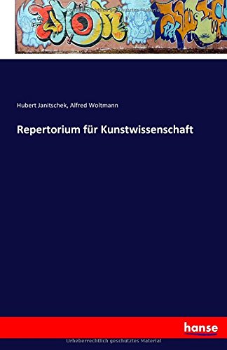 Repertorium Fur Kunstwissenschaft (german Edition) [Paperback]