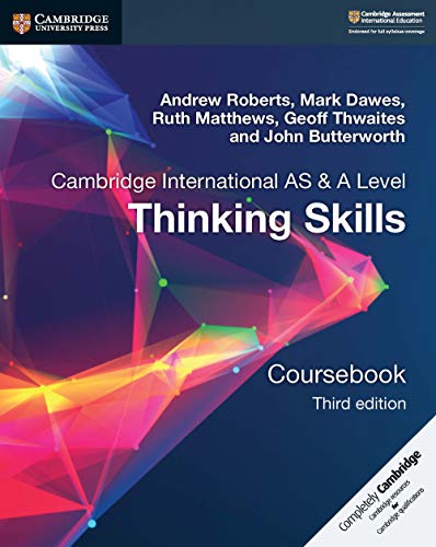 Cambridge International AS/A Level  Thinking Skills Coursebook [Paperback]