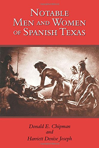 Notable Men And Women Of Spanish Texas [Paperback]