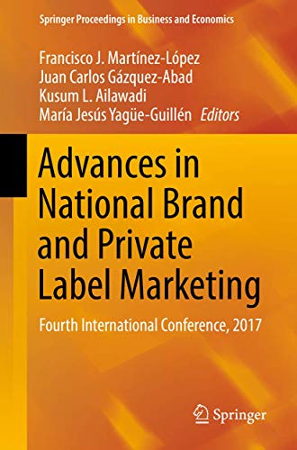 Advances in National Brand and Private Label Marketing Fourth International Con [Paperback]