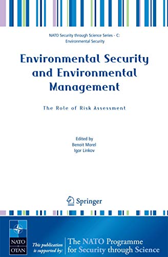Environmental Security and Environmental Management The Role of Risk Assessment [Paperback]