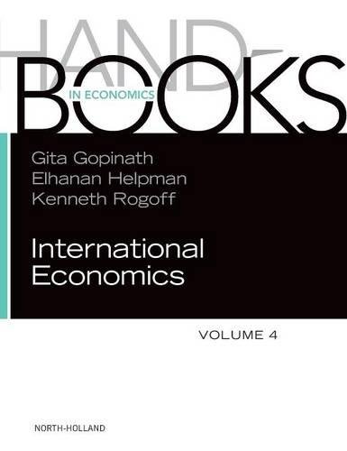 Handbook of International Economics [Hardcover]