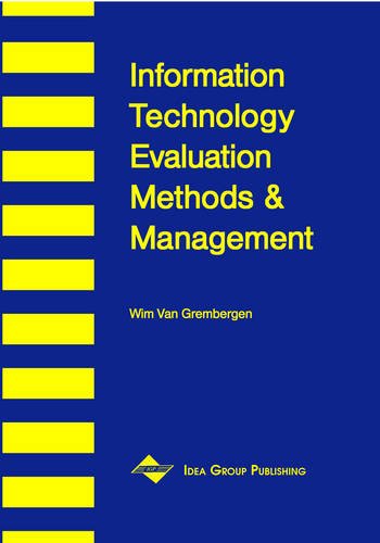 Information Technology Evaluation Methods And Management [Hardcover]