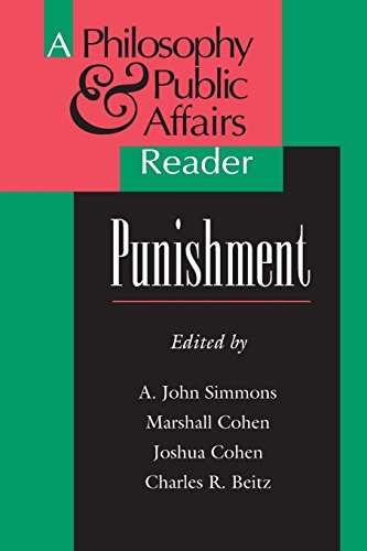Punishment A &quotPhilosophy and Public Affairs&quot Reader [Paperback]