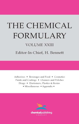 Chemical Formulary [Hardcover]