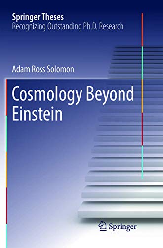 Cosmology Beyond Einstein [Paperback]
