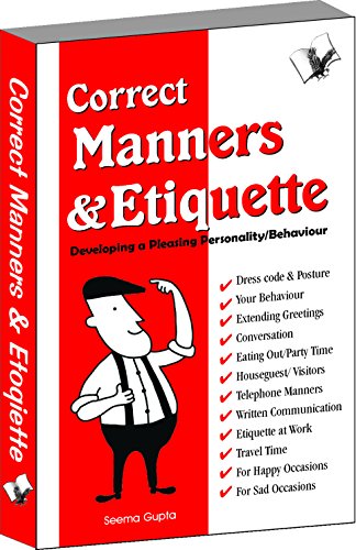 Correct Manners and Etiquette [Paperback]