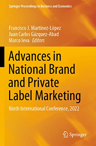 Advances in National Brand and Private Label Marketing Ninth International Conf [Paperback]