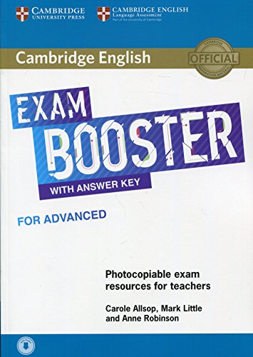Cambridge English Exam Booster for Advanced with Answer Key with Audio Photocop [Mixed media product]