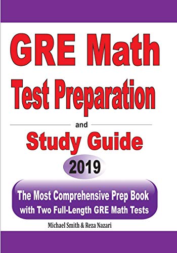 GRE Math Test Preparation and Study Guide  The Most Comprehensive Prep Book wit [Paperback]