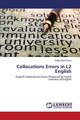 Collocations Errors In L2 English [Paperback]