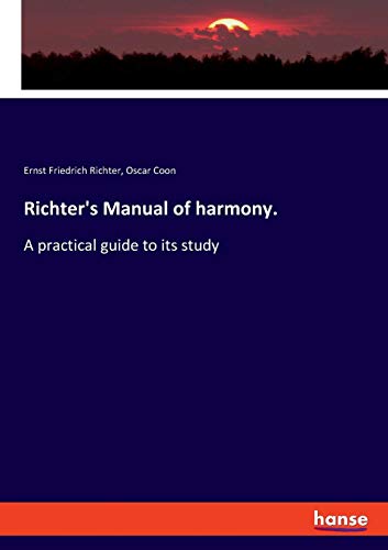 Richter's Manual of Harmony [Paperback]