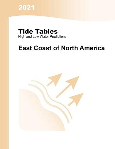 Tide Tables 2021, East Coast of North & South America [Paperback]