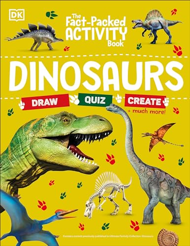 The Fact-Packed Activity Book Dinosaurs [Paperback]