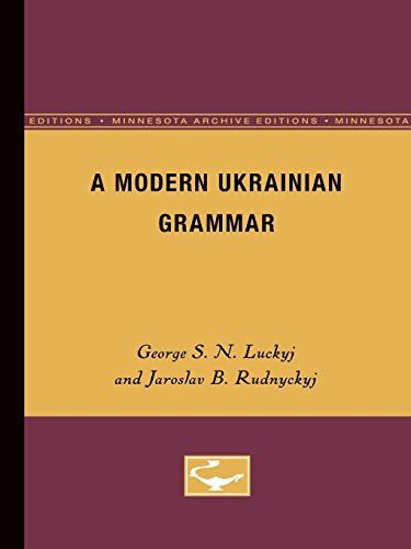 A Modern Ukranian Grammar [Paperback]