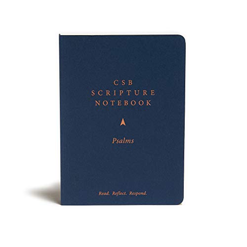 CSB Scripture Notebook, Psalms  Read. Reflect. Respond [Paperback]
