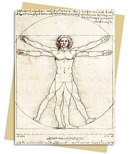 Leonardo da Vinci Vitruvian Man Greeting Card Pack Pack of 6 [Cards]
