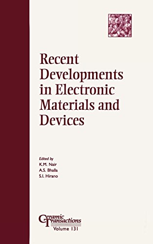 Recent Developments in Electronic Materials and Devices [Hardcover]