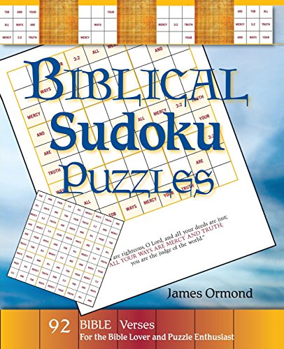 Biblical Sudoku Puzzles [Paperback]