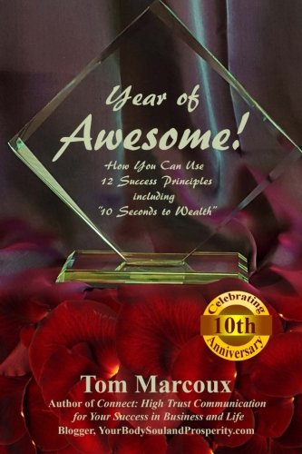 Year Of Awesome How You Can Use 12 Success Principles Including 10 Seconds To  [Paperback]