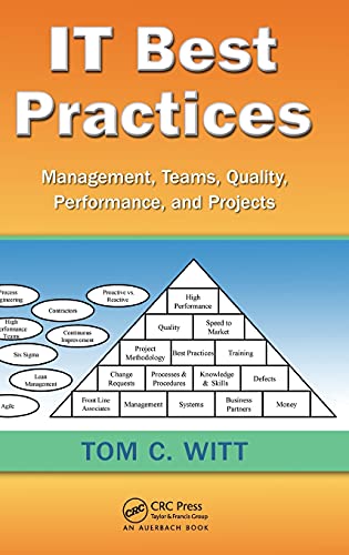 IT Best Practices Management, Teams, Quality, Performance, and Projects [Hardcover]