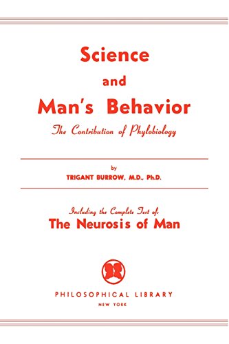 Science and Man's Behavior [Unknown]