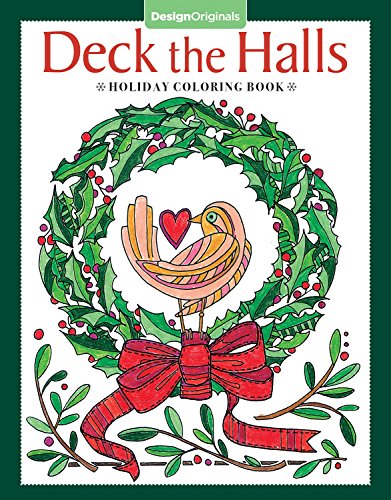 Deck the Halls Holiday Coloring Book [Paperback]