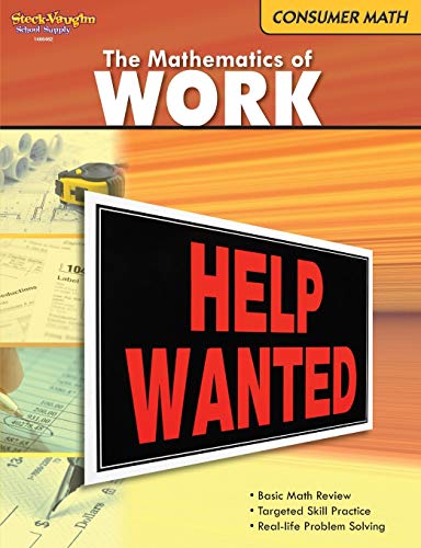 Consumer Mathematics Reproducible The Mathematics of Work [Paperback]