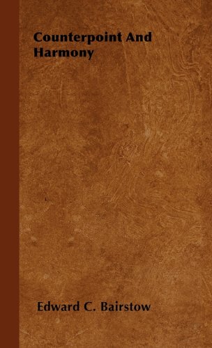 Counterpoint and Harmony [Hardcover]