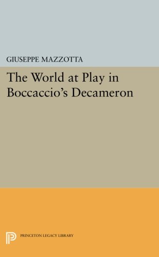 The World at Play in Boccaccio's &lti&gtDecameron&lt/i&gt [Paperback]