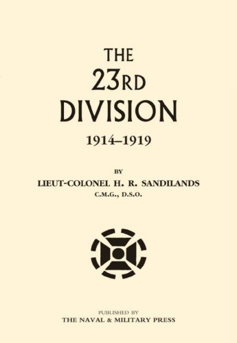 23rd Division 1914-1919 [Paperback]