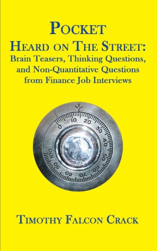 Pocket Heard On The Street Brain Teasers, Thinking Questions, And Non-Quantitat [Paperback]