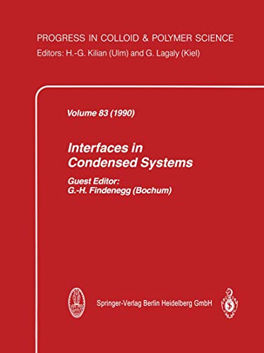 Interfaces in Condensed Systems [Paperback]